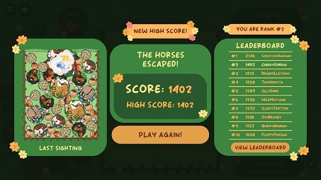 Roly Pony High Score Challenge